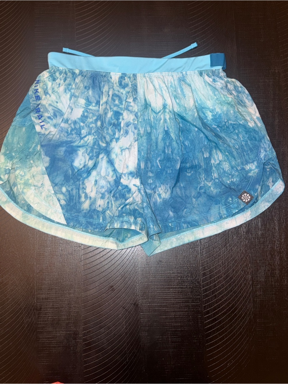 Nike Trail Repel Mid-Rise Lined Running Athletic Shorts Hip Pocket Size M